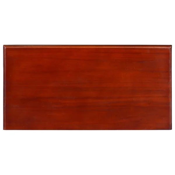 vidaXL Console Table Classical Brown 23.6x22x11.8x22x29.5x22 Solid Mahogany Wood