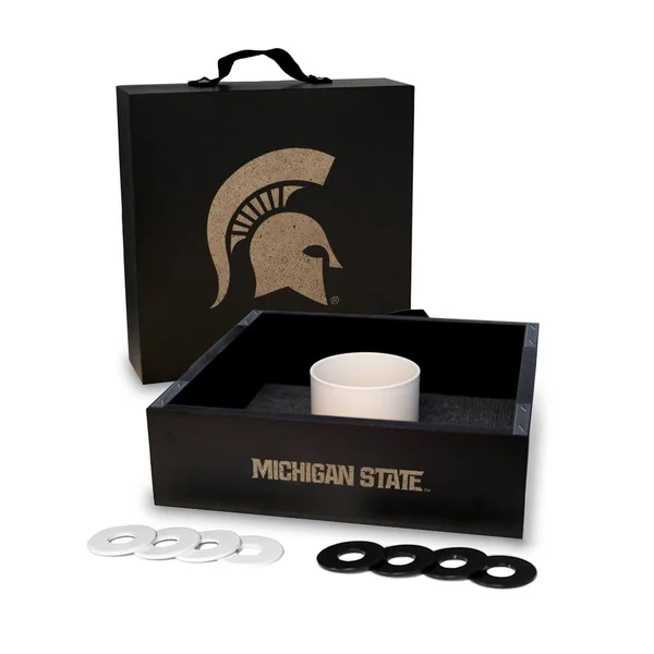 Michigan State University Spartans Washer Game Set