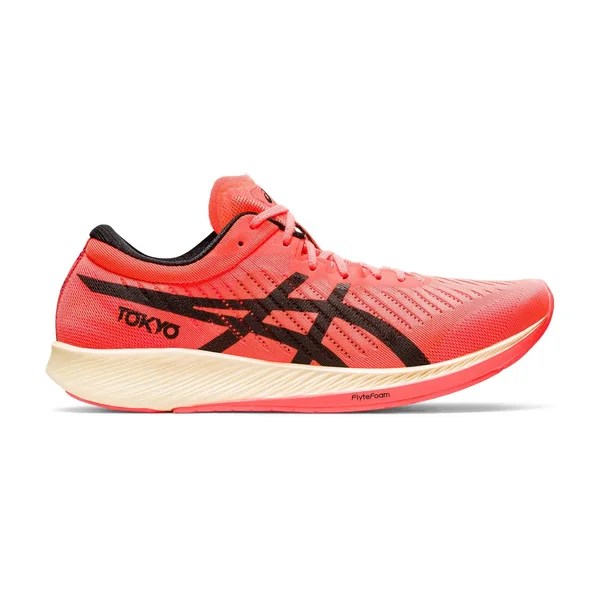 Asics Women's Metaracer Tokyo - Sunrise Red - Black - 9 - B