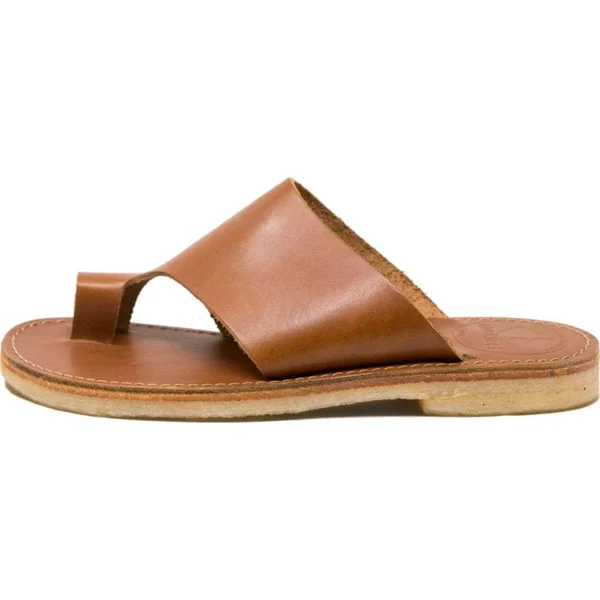 Duckfeet Mando Toe Loop Sandal - Adult Unisex, Size: 37, Brown