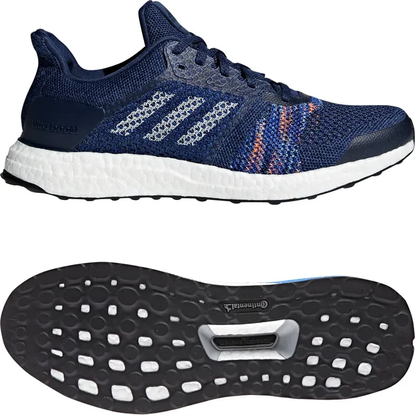 Adidas Ultra Boost St Mens Running Shoes - Blue