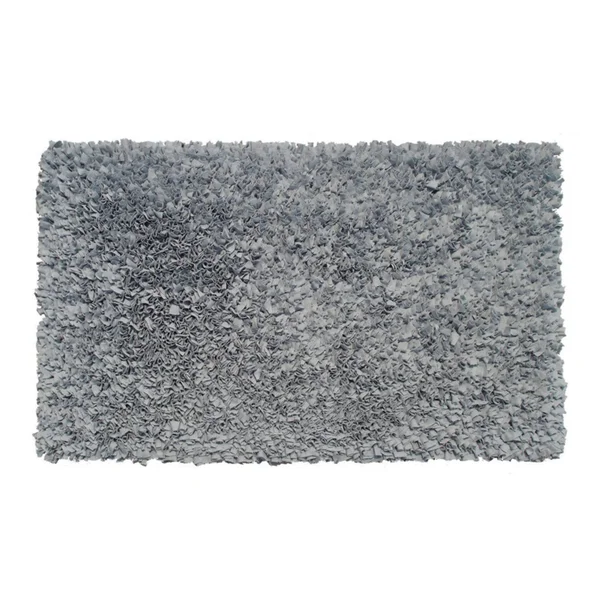 The Rug Market Shaggy Raggy Rug - Silver