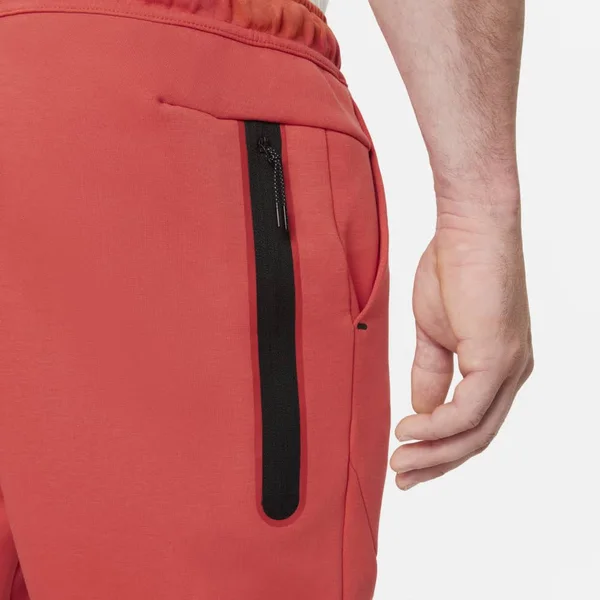 Nike Sportswear Tech Fleece Men's Joggers in Red - Size: L Tall, CU4495-605