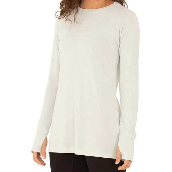 Free Fly Women's Bamboo Weekender Long Sleeve Willow Green - XL