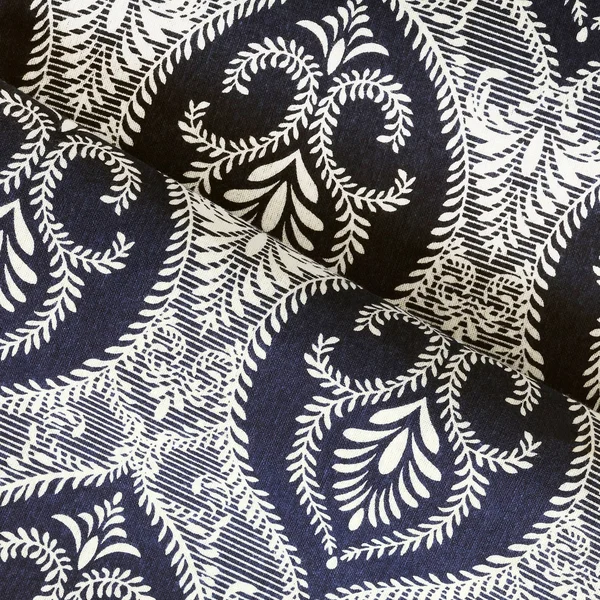 Fleur-de-lis Deep Pocket Sheet Set by Superior Ivory - Queen
