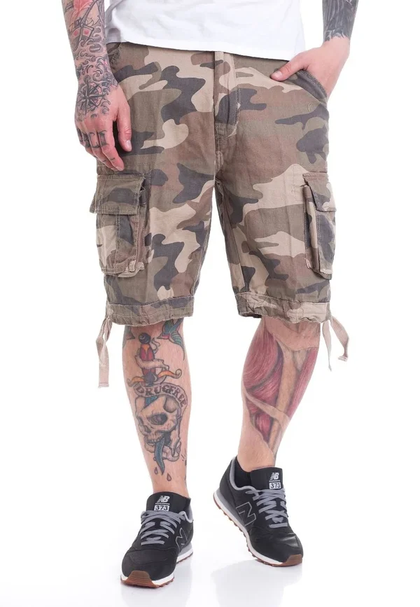 Brandit Urban Legend Shorts Light Woodland Size XL