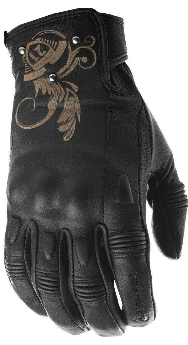 Highway 21 Black Ivy Women's Gloves - Black, SM