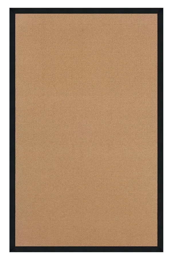 Linon Athena Rug, Black, 5x8 ft