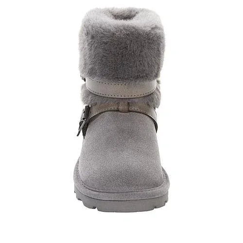 Bearpaw Women's Kiera Boot Gray Fog Size 7