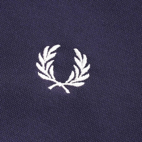 Fred Perry Laurel Taped Track Jacket Carbon Blue