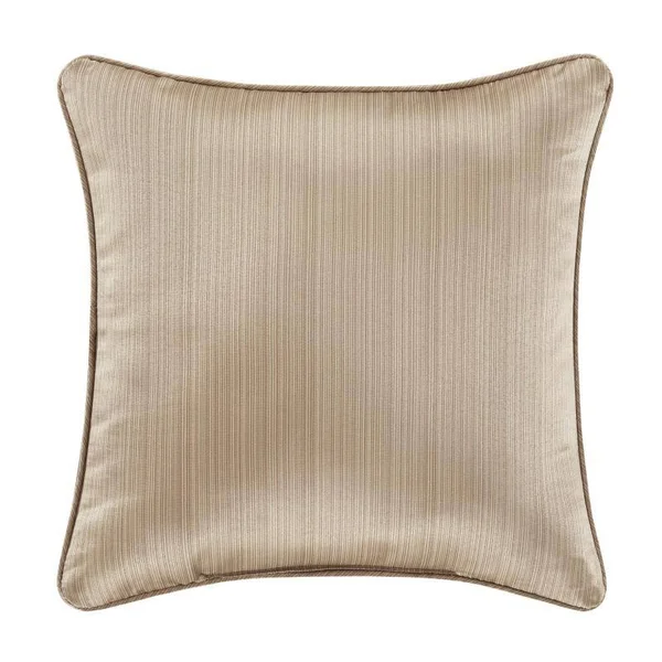 J.Queen New York Decade 18x22 Square Decorative Throw Pillow Gold
