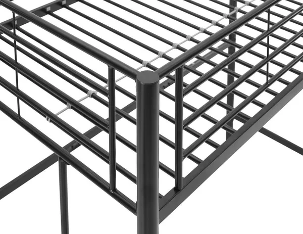 Walker Edison Black Twin Study Loft Bunk Bed - LWTOLBL