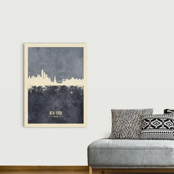 New York Skyline, Canvas Wall Art, 36x48, Great Big Canvas