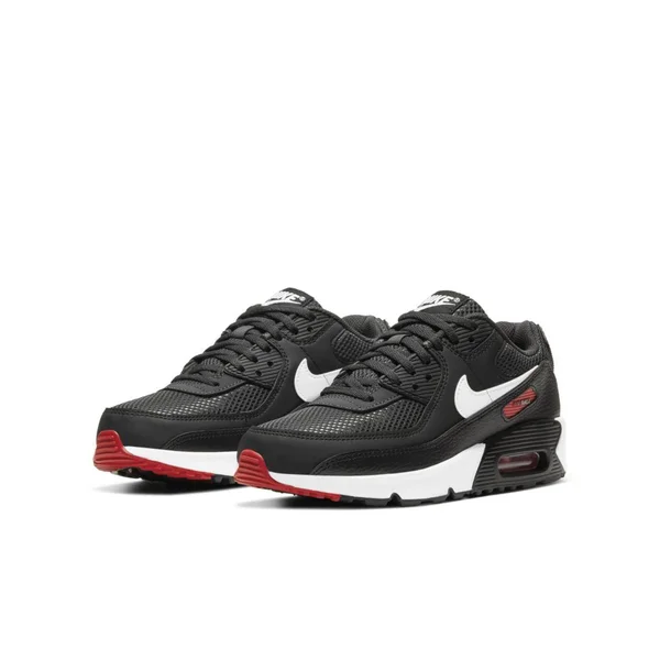 Nike Air Max 90 Big Kids& Shoes in Grey - Size: 6Y, DH4349-001
