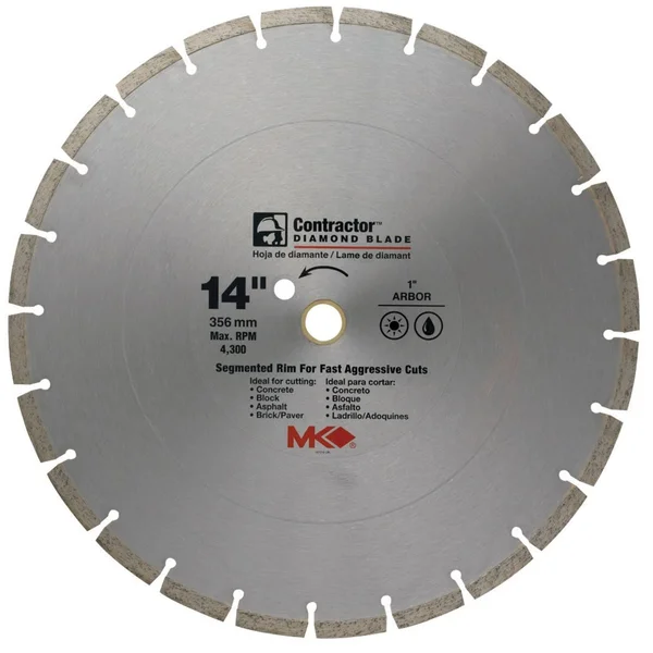 MK Diamond, 160682, MK-99XL Standard Grade High Speed Blade, 14x22 x .125x22 x 1x22