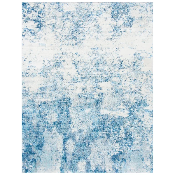 Safavieh Brentwood Alaia Abstract Runner Rug - Grey/Ivory, 2& x 14&