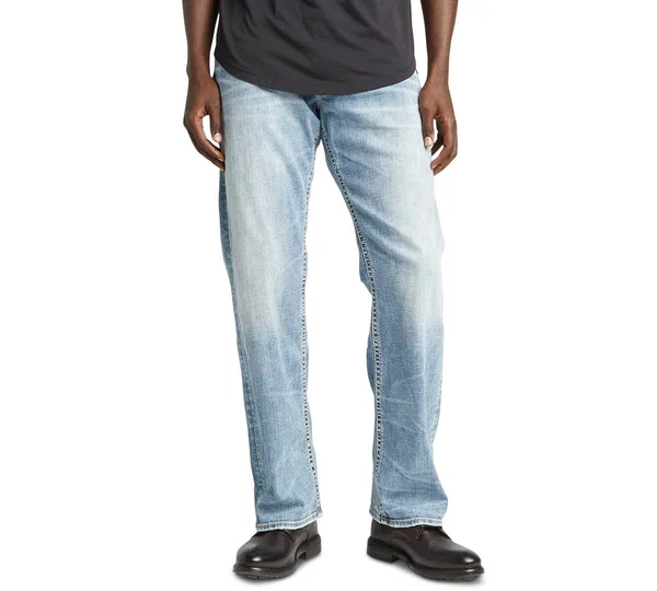 Silver Jeans Co. Men's Zac Relaxed Fit Straight Leg Jeans