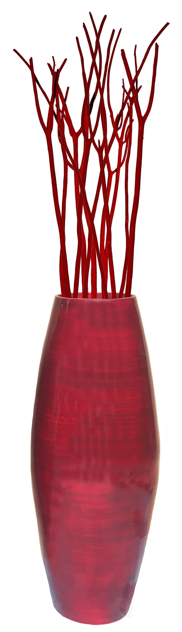 27.5x22 Tall Bamboo Floor Vases - Set of 3 Colors