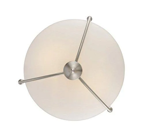 Savoy House 6-1005-3-SN - Herndon 3 Light Semi-Flush, Satin Nickel