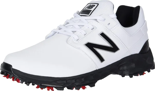 New Balance Fresh Foam Links Pro Golf Shoes - White/Black 15 Wide