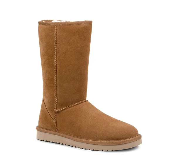 Koolaburra by Ugg Girls& Koola Tall Boot - Size: 1, Chestnut Suede