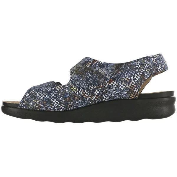 SAS Women's Relaxed Multisnake Navy 8 Medium