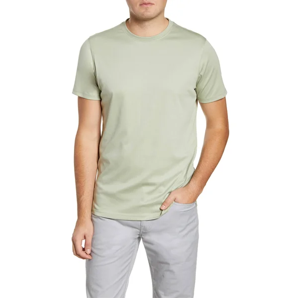 Georgia Crew Neck T-Shirt - M, Shadow Green