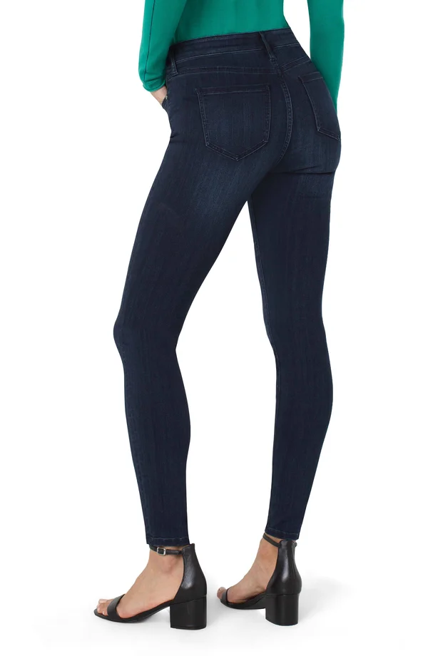 Liverpool Women's Abby Skinny Silky Soft Jeans in Freeman - Cotton/Polyester/Rayon, Size 8