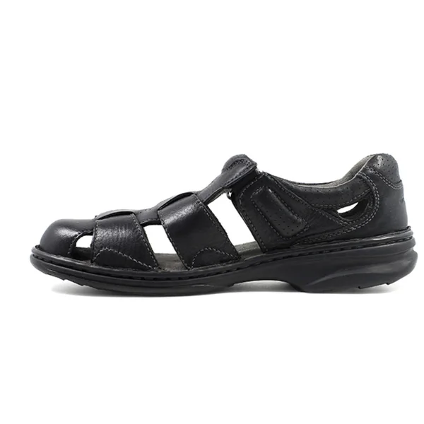 Florsheim Getaway Fisherman Sandal Black, Men's, Size: 8