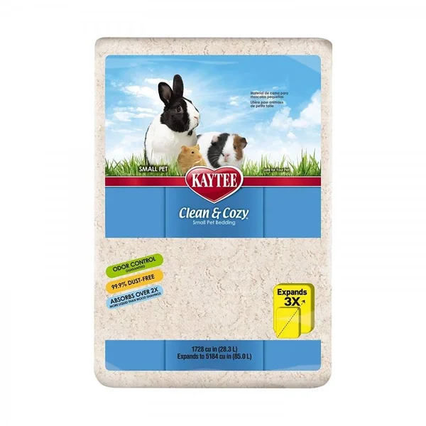 Kaytee Clean & Cozy Small Pet Bedding - 170 L (2 x 85 L)