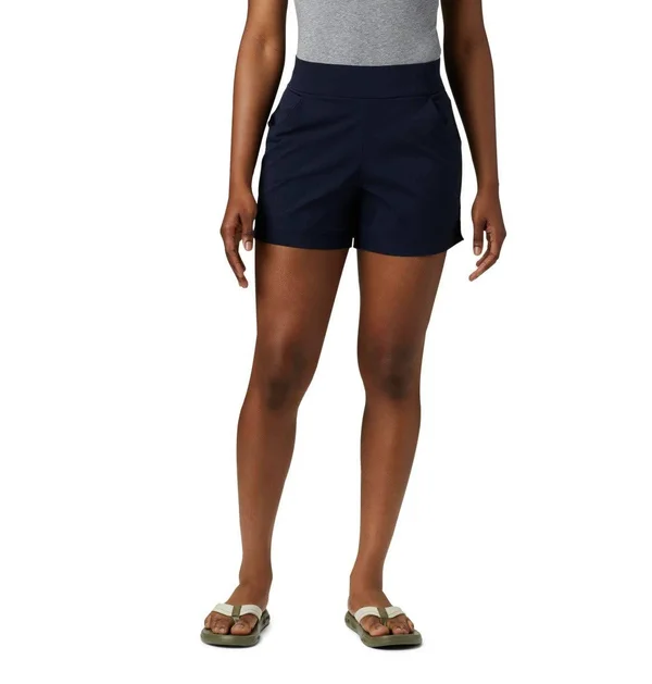 Columbia Women's Anytime Casual Shorts, 1X, Dark Nocturnal