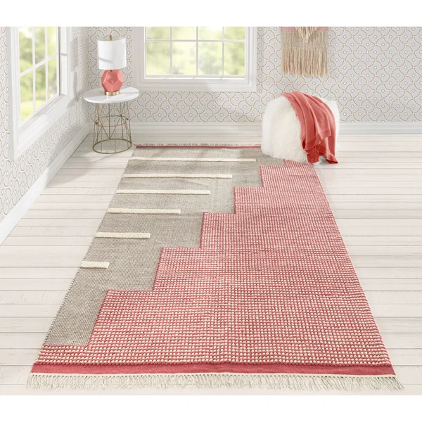 Novogratz Karl Area Rug - Pink, 2&3x22 x 8& Runner