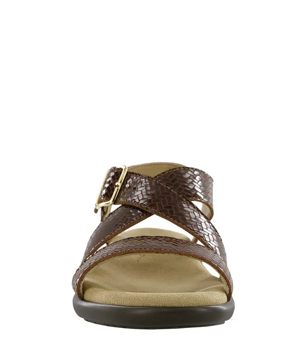 SAS Laguna (Gold Linen) Women's Sandals