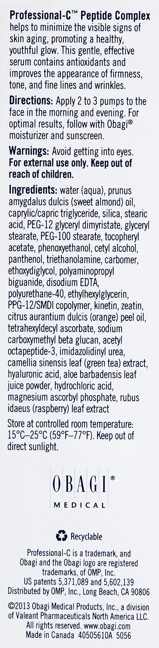 Obagi Professional-C Peptide Complex (1 fl oz)