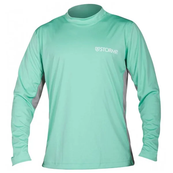 Stormr RW215M-91 Men's UV Shield Long Sleeve Shirt Mint - Small