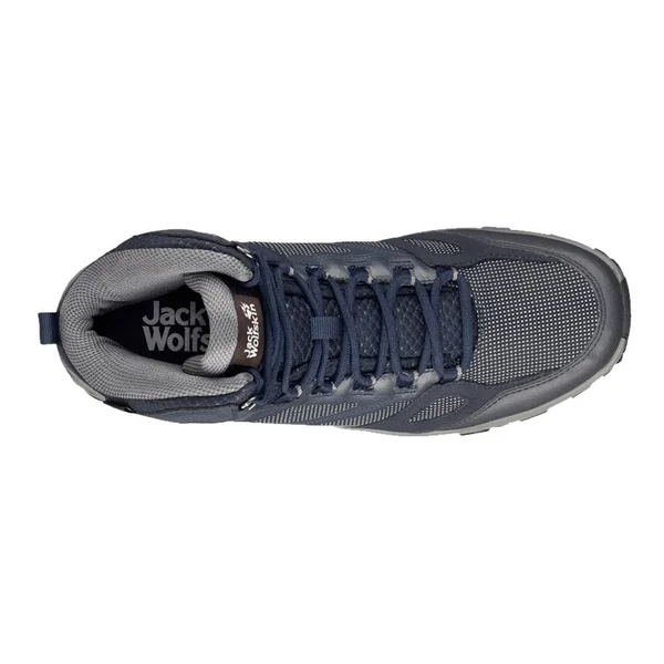 Jack Wolfskin Downhill Texapore Mid Walking Boots - Blue - EU 42.5 - UK 8.5