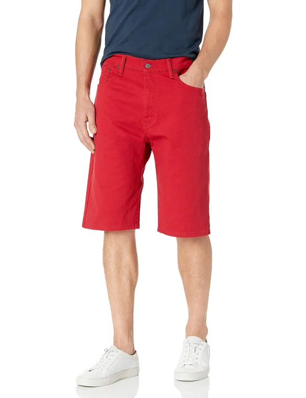 Levi&s Men's 569 Loose-Fit Shorts - Red 30