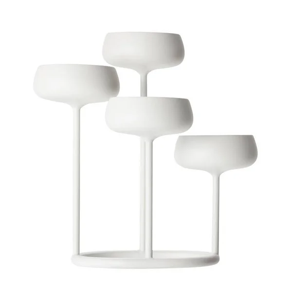 Iittala Nappula Candelabra - Dark Grey
