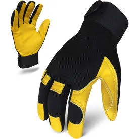 Ironclad EXO2-MLG2-02-S Exo Mechanics Leather Gloves - Black, 1 Pair, S