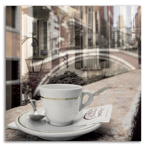 Cafe in Venezia #1 by Alan Blaustein, Print on Canvas, Ready to Hang