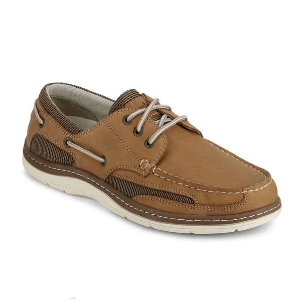 Dockers Men's Lakeport Boat Shoe Dark Tan, 9, M