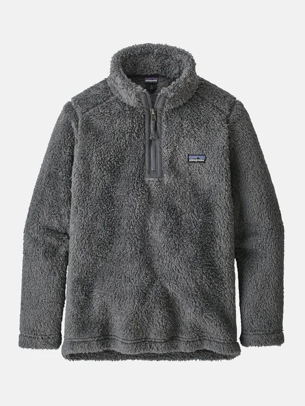 Patagonia Boys Los Gatos 1/4 Zip Forge Grey - XL