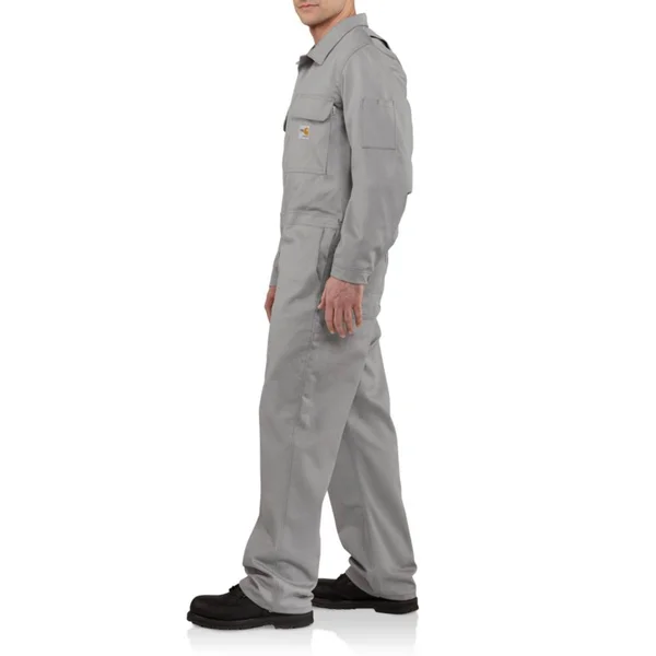 Carhartt Men's Flame Resistant Traditional Twill Coverall - 44 Short - Dark Navy