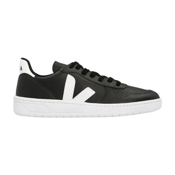 Veja V-10 Leather - Black
