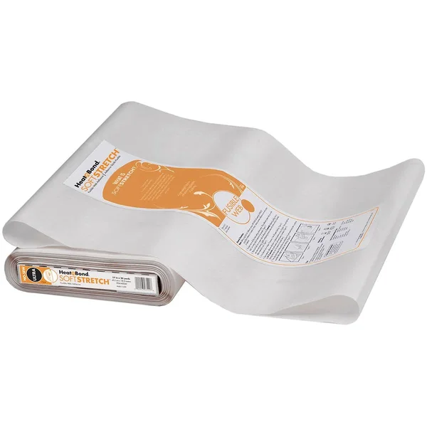 Heat&n Bond Ultra Soft Stretch Iron-On Adhesive 17x22X20yd FOB: Mi