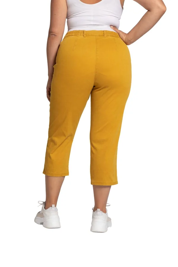 Plus Size Business Pants, Woman, Orange, Size: 32, Cotton, Ulla Popken