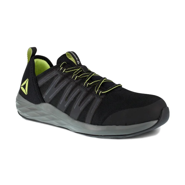 Men's Reebok Work Astroride Work RB2214 Steel Toe Work Shoe, Size: 9, Black