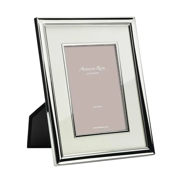 Addison Ross Silver Cream Mount and Bezel