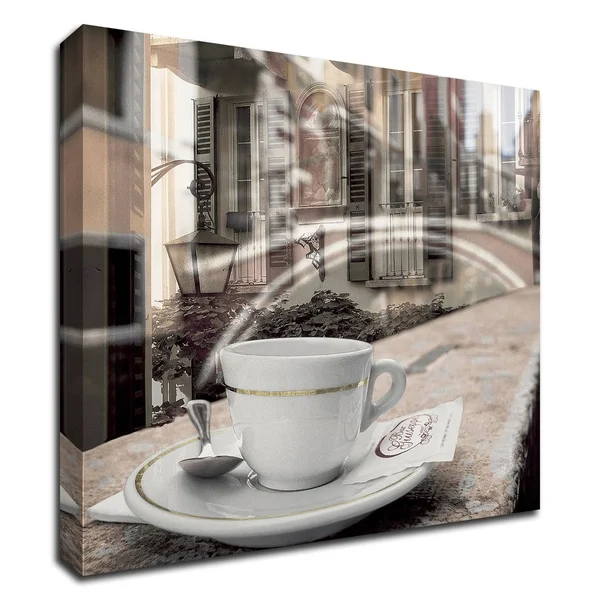 Cafe in Venezia #1 by Alan Blaustein, Print on Canvas, Ready to Hang