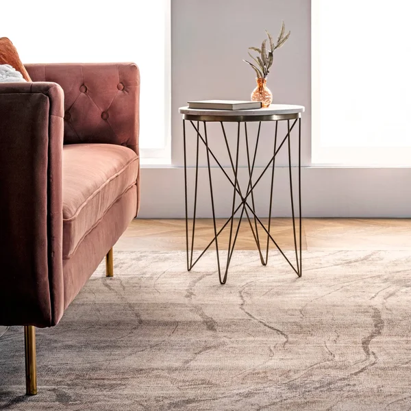 nuLOOM Charmaine Fading Marble Area Rug - 5' x 8' - Beige